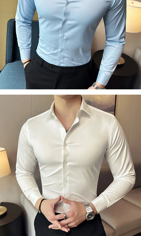 Camisa Social Masculina Slim Legitimus