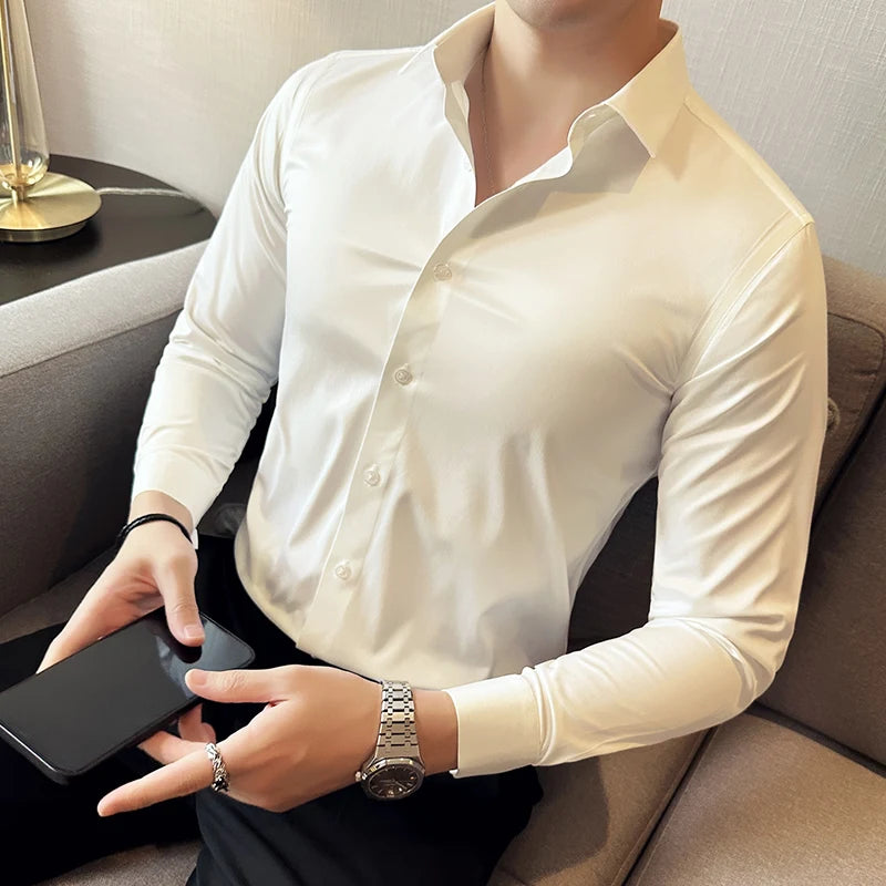 Camisa Social Masculina Slim Legitimus