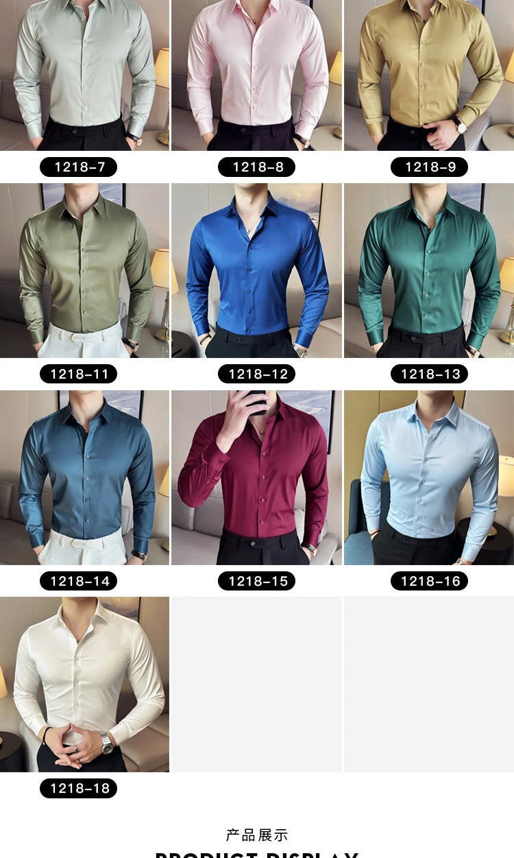 Camisa Social Masculina Slim Legitimus